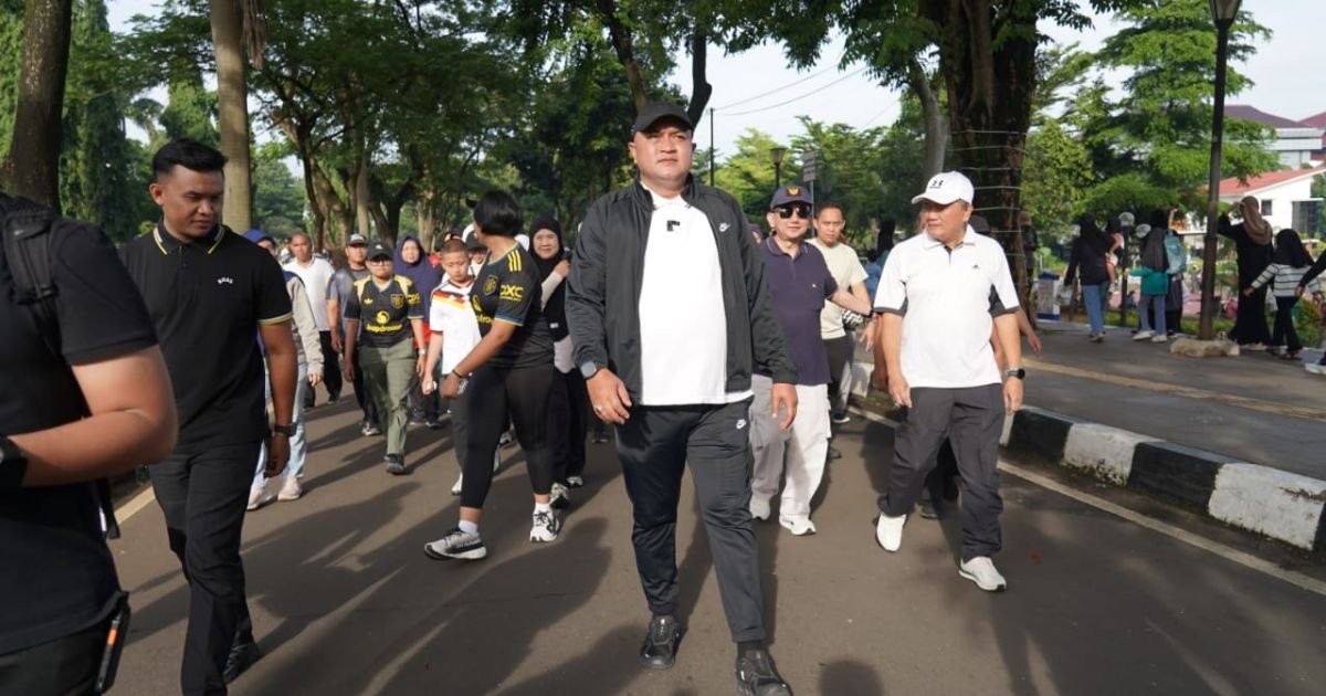 Laksanakan CFD Bersama Keluarga, Bupati Rudy Susmanto Dorong Kebangkitan UMKM Kabupaten Bogor