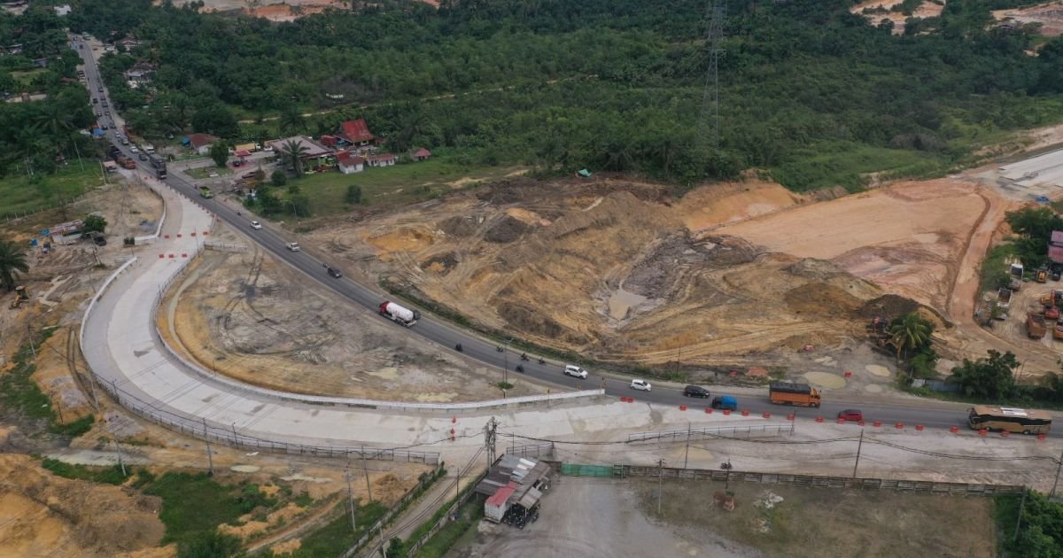Bangun Jembatan Overpass, PT Hutama Karya Akan Terapkan Pengalihan Jalur di Jalan Ruas Sp Palas-Bts Kota Pekanbaru KM 17+500