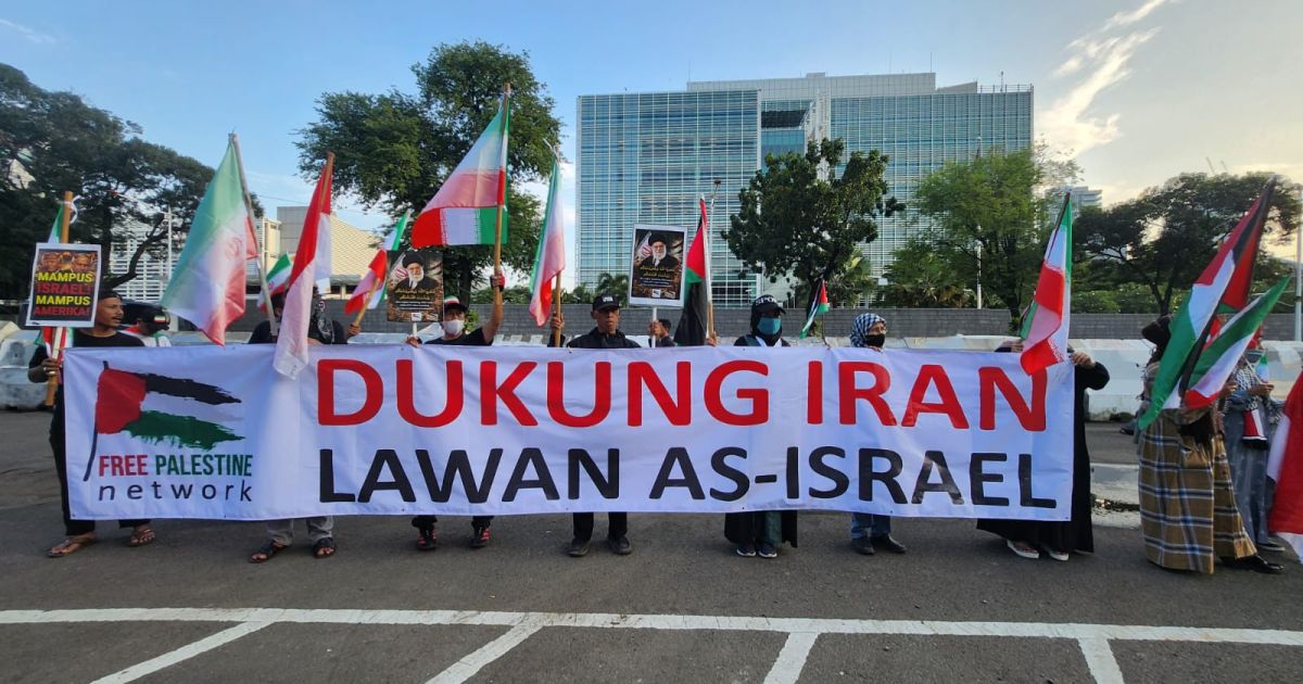 FPN Gelar Aksi di Seluruh Indonesia Dukung Iran Lawan Zionisme Israel dan AS