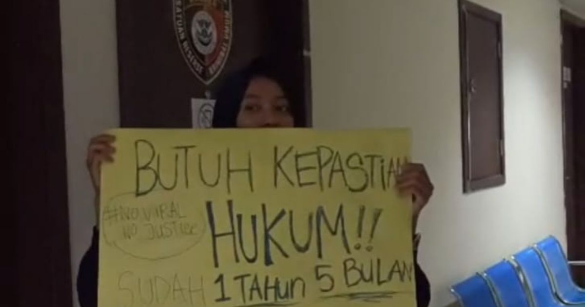 Pelapor kasus dugaan penipuan minta kepastian hukum dari Polres Metro Depok (Dok. Foto: Ist)