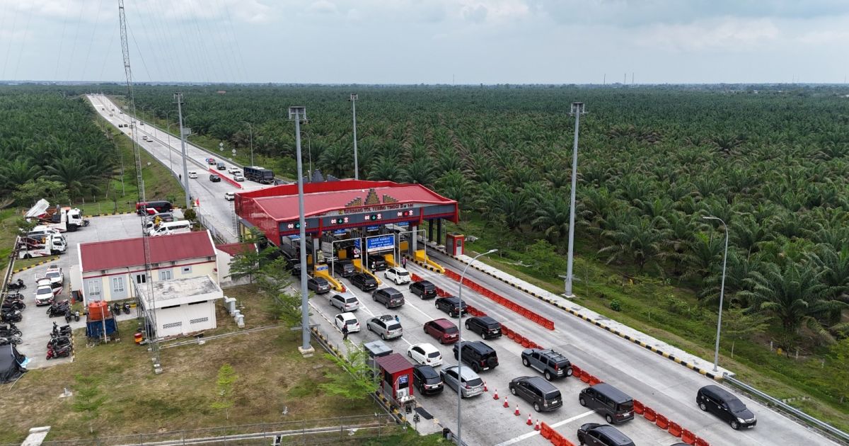 Ruas Jalan Tol Trans Sumatera (JTTS) yang dikelola PT Hutama Karya selama periode Libur Panjang Kenaikan Yesus Kristus 2026 (Dok. Foto: HK).