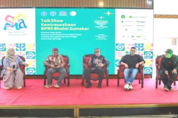 BPRS Bhakti Sumekar Perkuat UMKM Sumenep Lewat Dukungan Talk Show Kewirausahaan