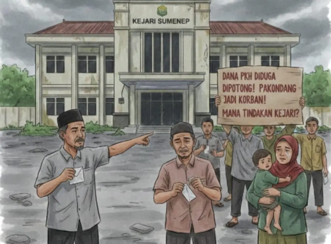 Laporan Dugaan Pemotongan dan Penggelapan Dana PKH di Desa Pankondang Belum ada Kepastian Hukum, Pelapor Nilai Penanganan Kejari Sumenep Jalan di Tempat