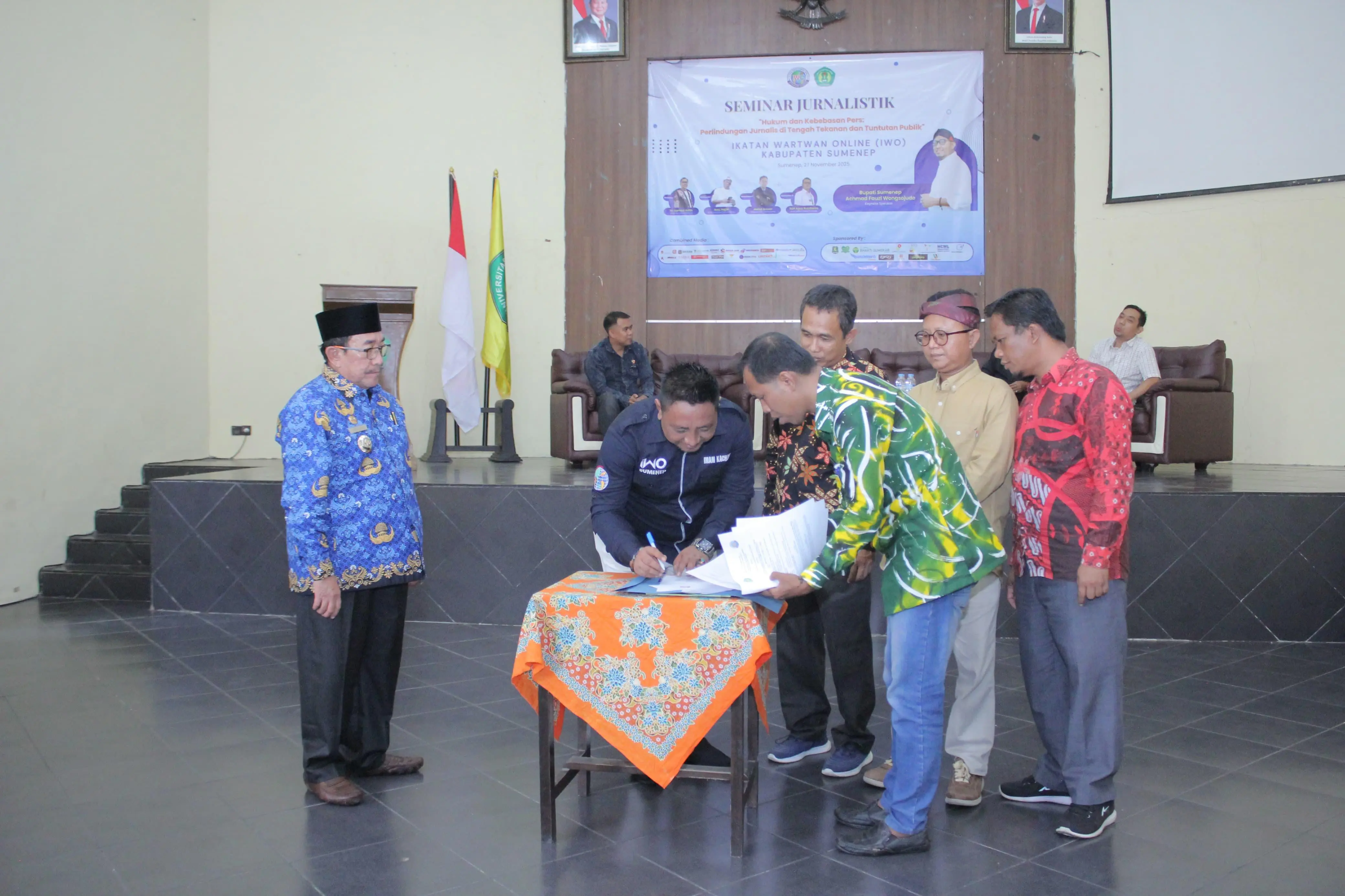 IWO Sumenep dan Universitas PGRI Teken MoU: Perkuat Sinergi Pendidikan dan Literasi Media