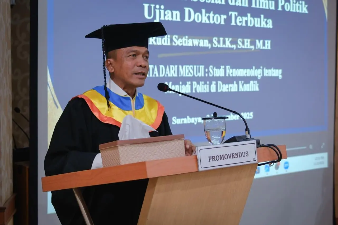 Kapolda Jabar Raih Gelar Doktor Lewat Disertasi 'Cerita dari Mesuji', Paparkan Kondisi Polisi di Tengah Konflik